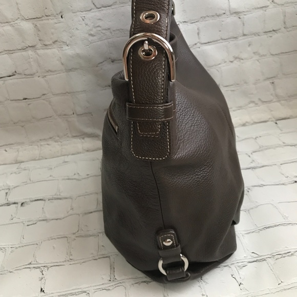 Coach Brown Leather Convertible Bag - Picture 6 of 12